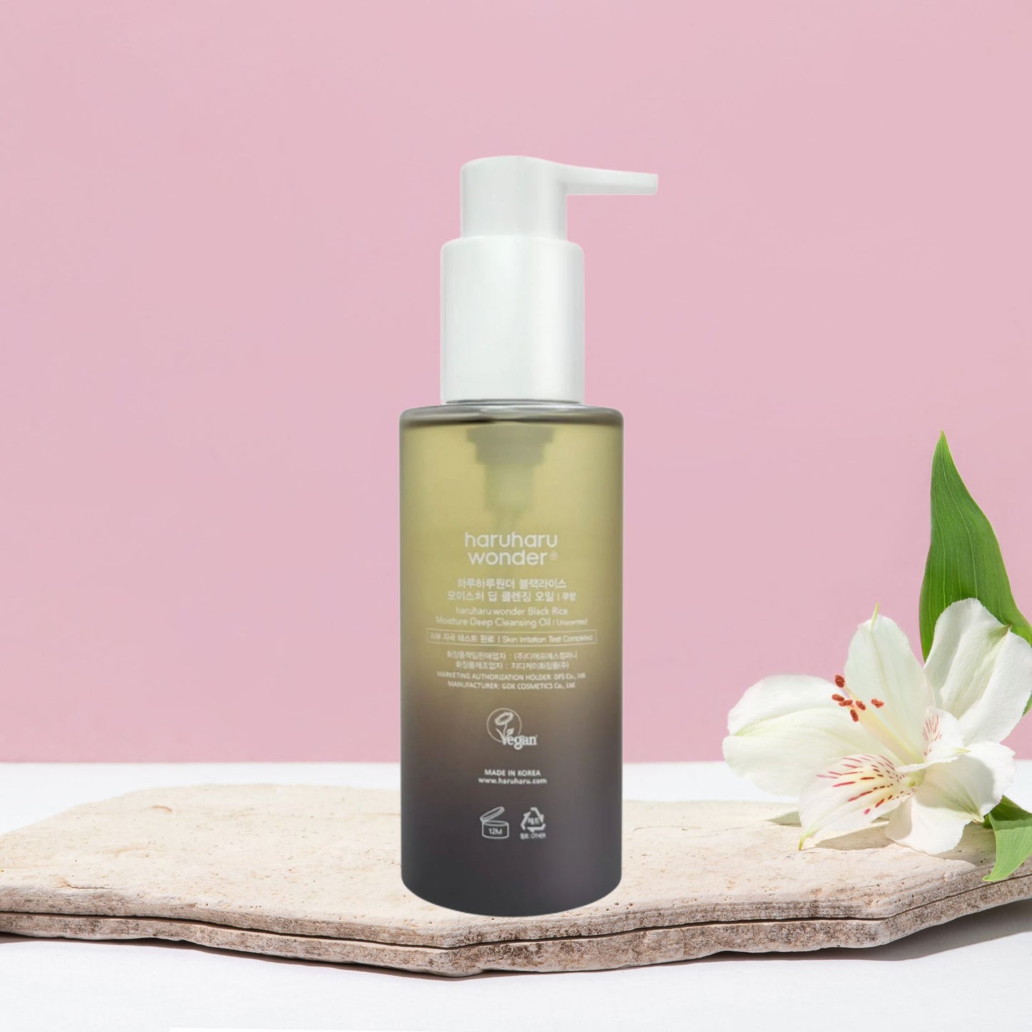 Haruharu Black Rice Deep Cleansing Oil – Hydrating Face Cleanser, 150ml
