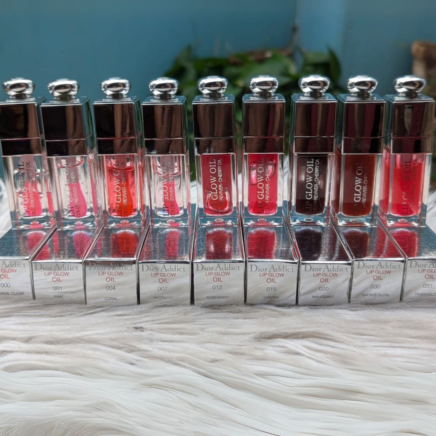 Dior Addict Lip Glow Oil Set – 9pcs, Made in France