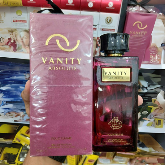 Vanity Absolute Perfume 100ml – Fresh Long Lasting Fragrance (Made in UAE)