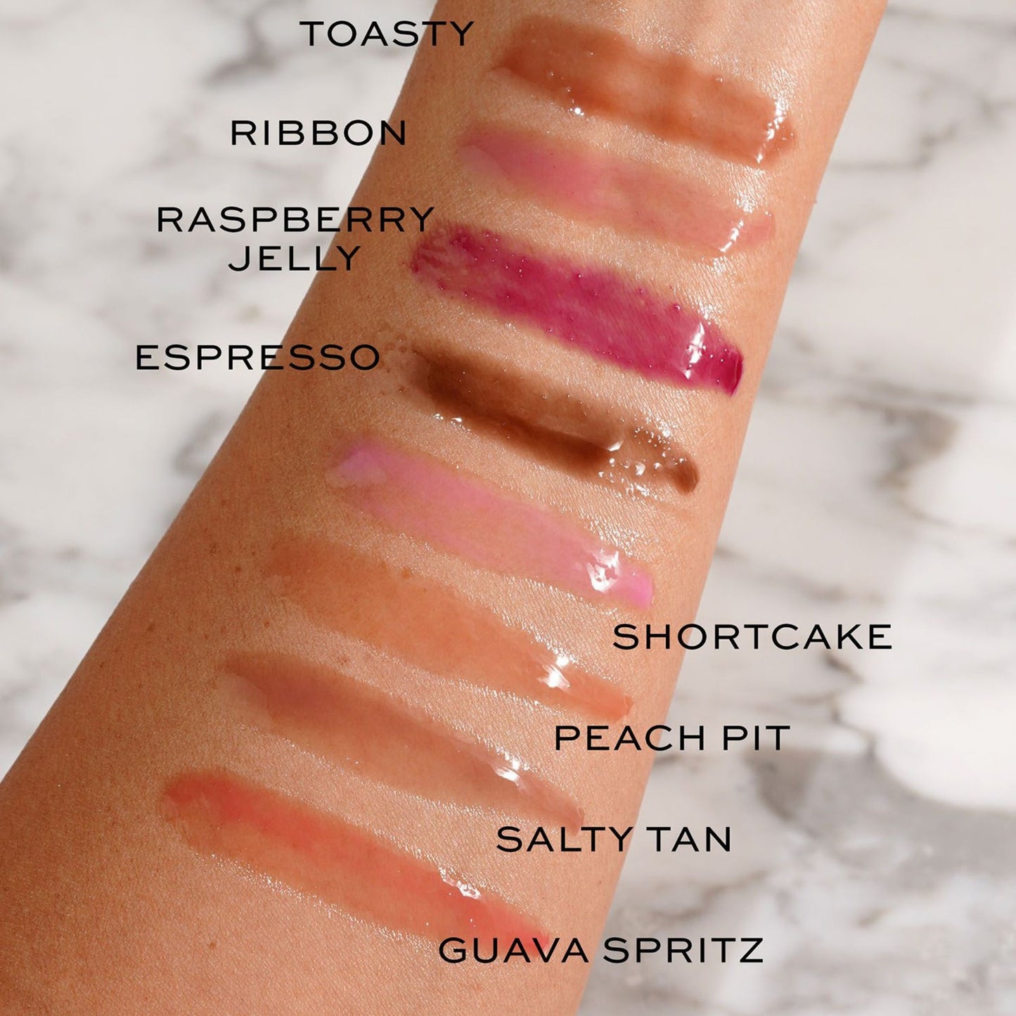 Rhore Lip Tint Pack of 8 – High Quality, Sweet Mix Colors