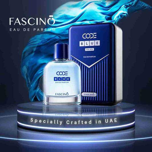 Fascino Code Blue Perfume for Men – Eau de Parfum 100ml