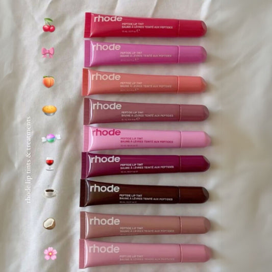 Rhore Lip Tint Pack of 8 – High Quality, Sweet Mix Colors